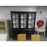 BUFFET 2 CORPS VITRE NOIR 