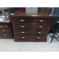 COMMODE 5 TIROIRS MERISIER...