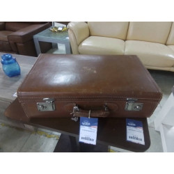 VALISE ANCIENNE EN CUIR