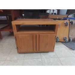 MEUBLE TELE BAS 2 PORTES 