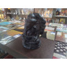 STATUE GANESHA ASSIS 33CM