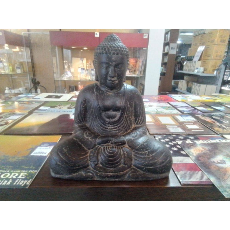 STATUE BOUDDHA ASSIS JAPON40CM