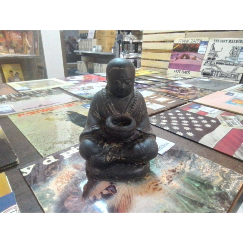 STATUETTE BOUDDHA ASSIS MONK BOUGIE20CM