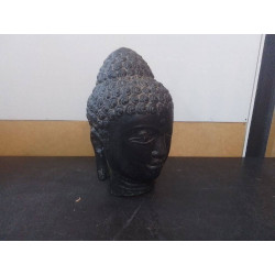 STATUETTE TETE DE BOUDDHA 25CM