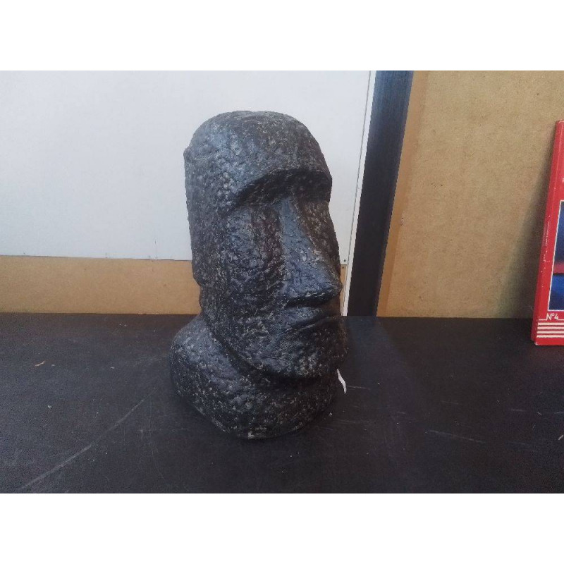 STATUE TETE DE MOAI 42CM