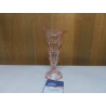 VASE VERRE ROSE