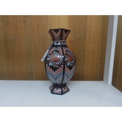 VASE FAIENCE NOIRE