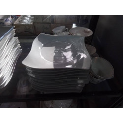 ASSIETTE A DESSERT BLANCHE...