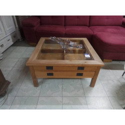 TABLE DE SALON CARREE EN...