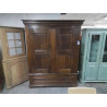 ARMOIRE CHENE MASSIF 2 PORTES 1 TIROIR
