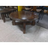 TABLE DE SALON RONDE CHENE 