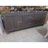 DRESSOIR MODERNE 2 PORTES 2 TIROIRS 
