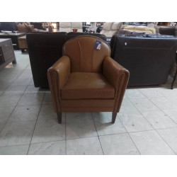 FAUTEUIL CLUB SIMILI CUIR...