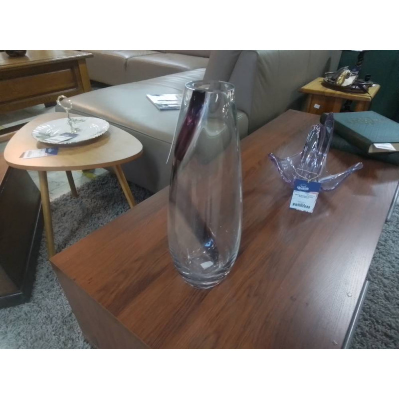 VASE EN VERRE BICOLORE