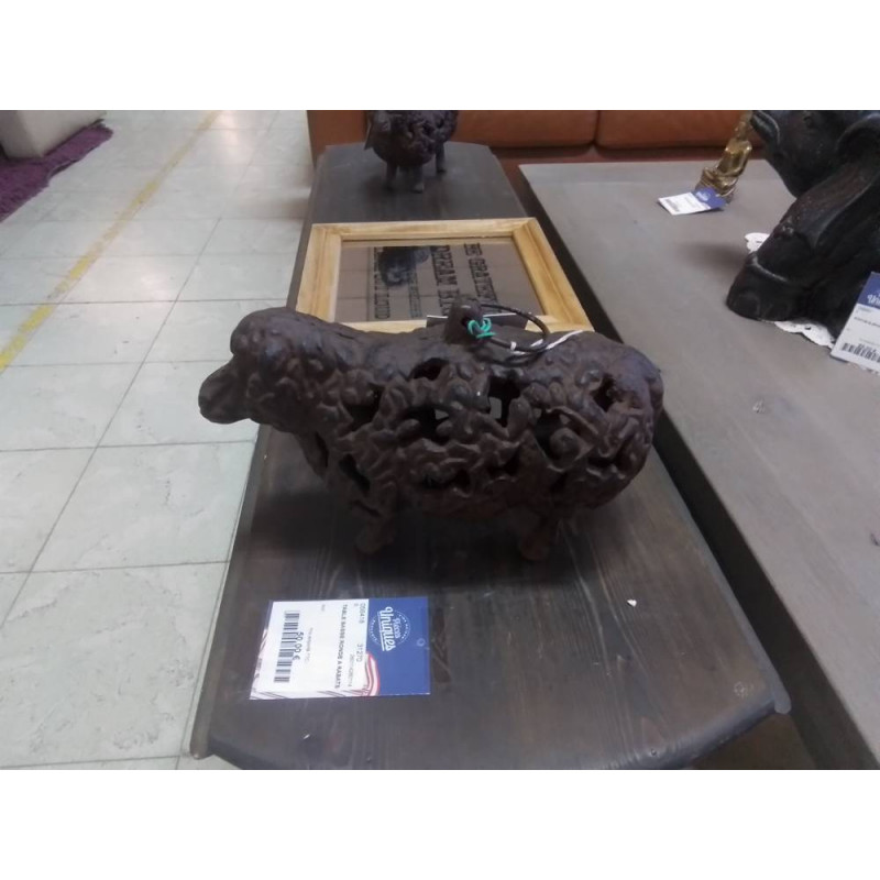 PHOTOPHORE EN FONTE MOUTON