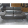 SALON BARDI ITALY CUIR GRIS 3+2 AVEC 3 RELAX ELECTRIQUES 