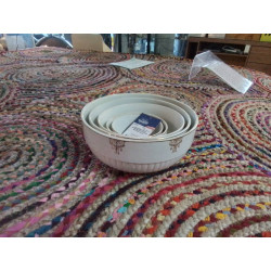 SALADIERS ET BOLS FAIENCERIE SAINT GHISLAIN BELGIQUE LE LOT