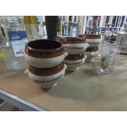 BOLS A SOUPE LOT DE 6