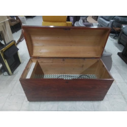 MALLE COFFRE EN BOIS