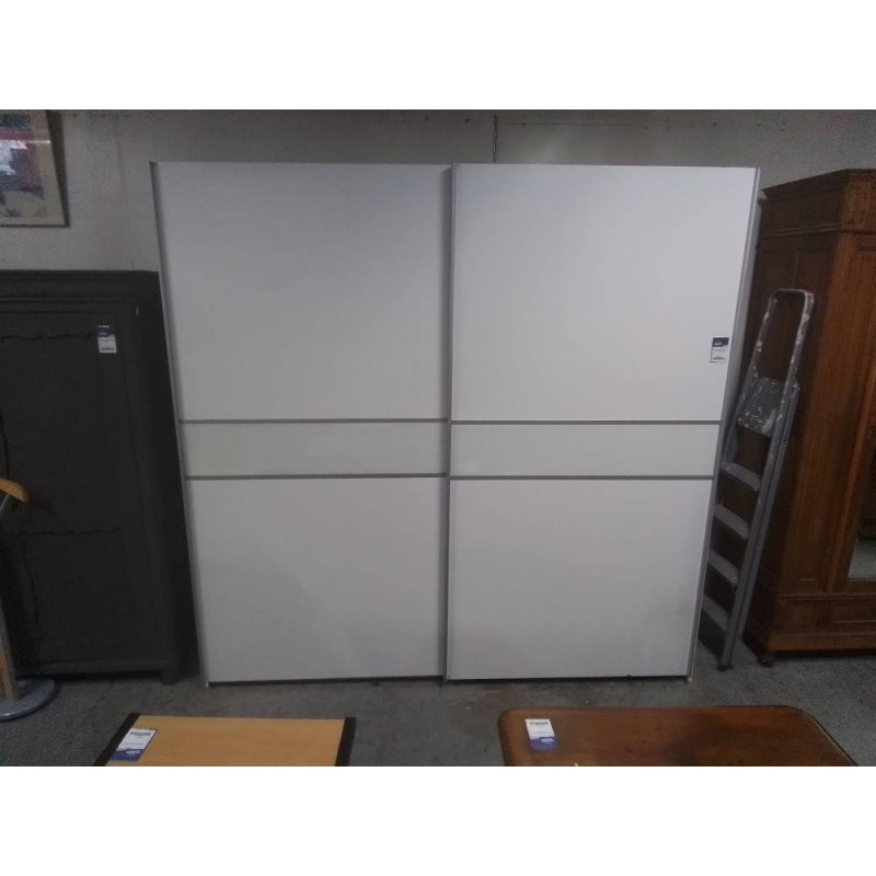 GARDE ROBES MODERNE 2 PORTES COULISSANTES 