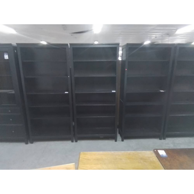 BIBLIOTHEQUE OUVERTE IKEA NOIRE 89X37X198