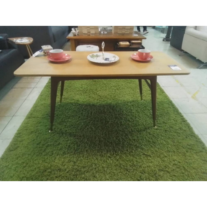 TABLE BASSE PIED VINTAGE