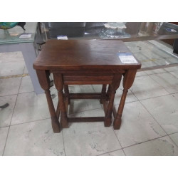 TABLES GIGOGNES CHENE 2 PCS