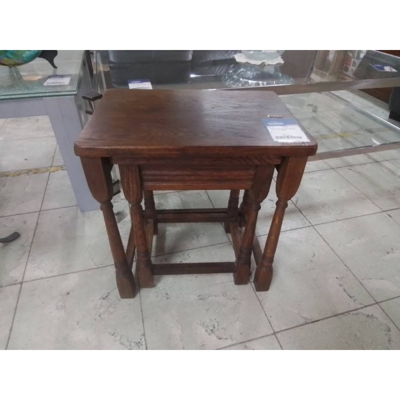 TABLES GIGOGNES CHENE 2 PCS