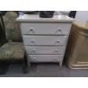 COMMODE PEINTE 4 TIROIRS