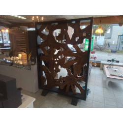 BRISE VUE BOIS EXOTIQUE 210X150