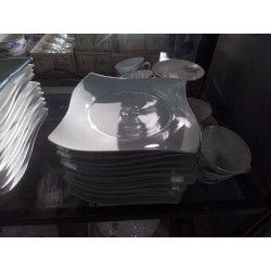 ASSIETTE A DESSERT BLANCHE...