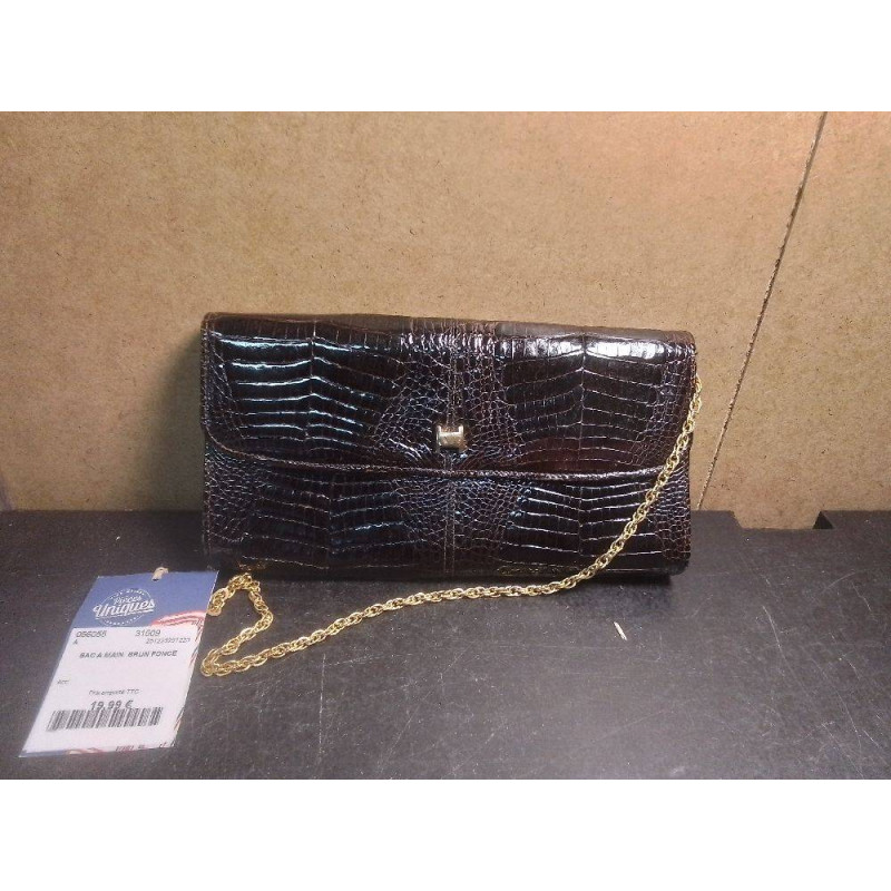 SAC A MAIN  BRUN FONCE