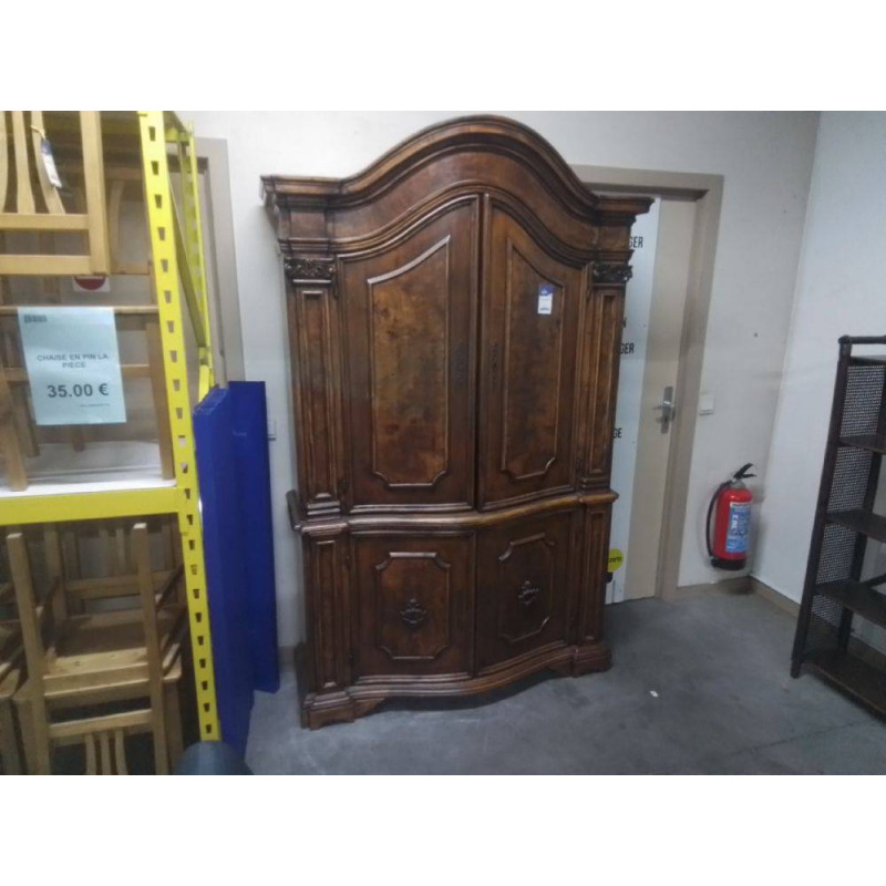 ARMOIRE 2 CORPS BAROQUE STYLE TOSCAN