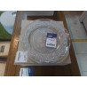 PLATEAU ROND  VERRE DECORE
