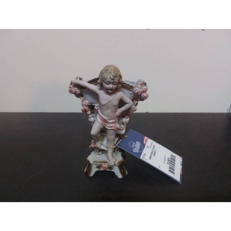 VASE EN BISCUIT DECOR ANGELOT