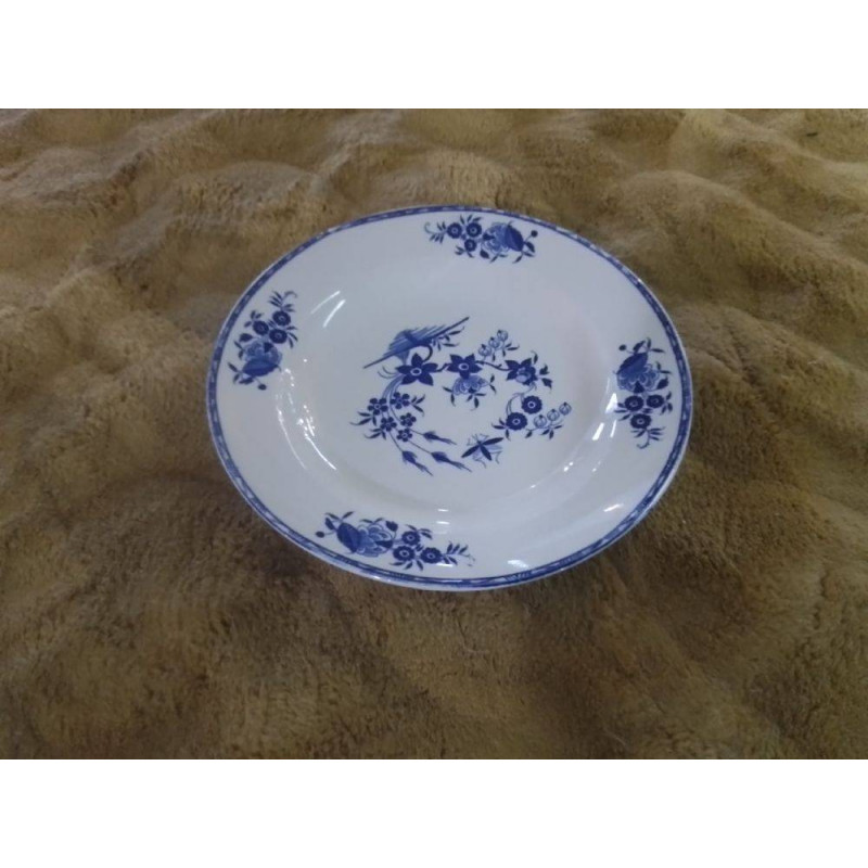 ASSIETTE CREUSE BOCH GRAND BOUQUET