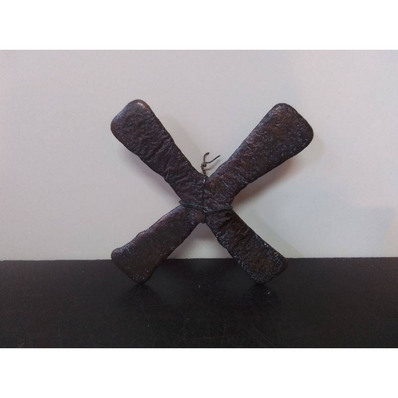 CROISETTE DU KATANGA HANDA CUIVRE XIX EME ET DEBUT XX EME MONNAIE