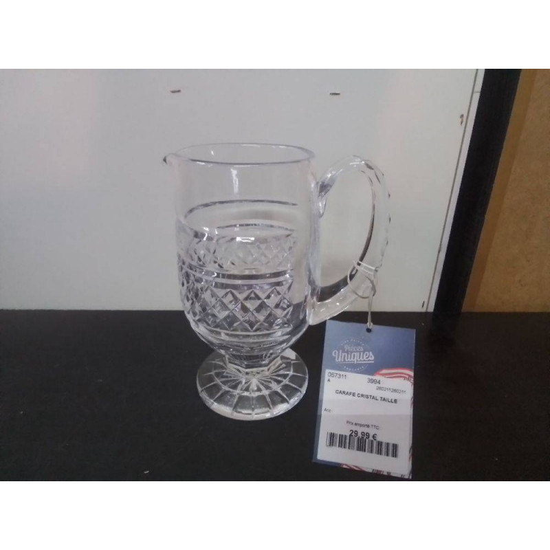 CARAFE CRISTAL TAILLE