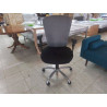 FAUTEUIL DE BUREAU TISSU NOIR