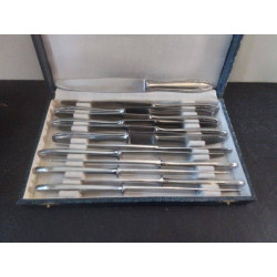 LOT DE 12 COUTEAUX METAL...