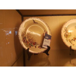 ASSIETTE PLATE TERRE DE FER...