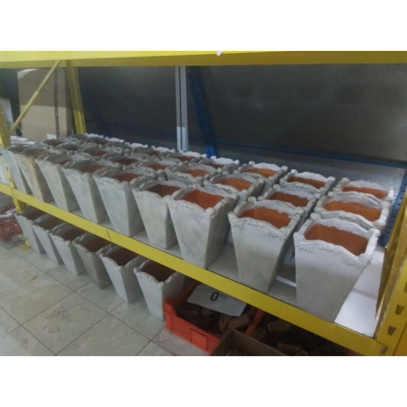 POT RECTANGULAIRE 30CM TERRE CUITE LA PIECE 