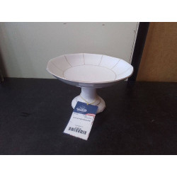 PLAT SUR PIED PORCELAINE 