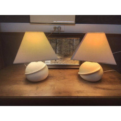 LAMPE DE SALON POTERIE D...