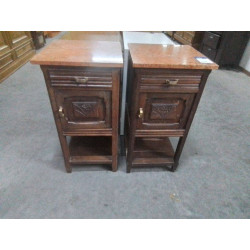 PAIRE DE CHEVETS ART DECO...