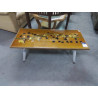 TABLE BASSE VINTAGE DESSUS CARRELAGES