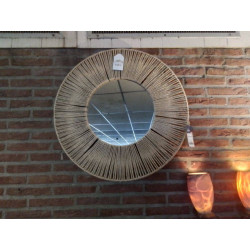 MIROIR ASTRE CORDE 64CM