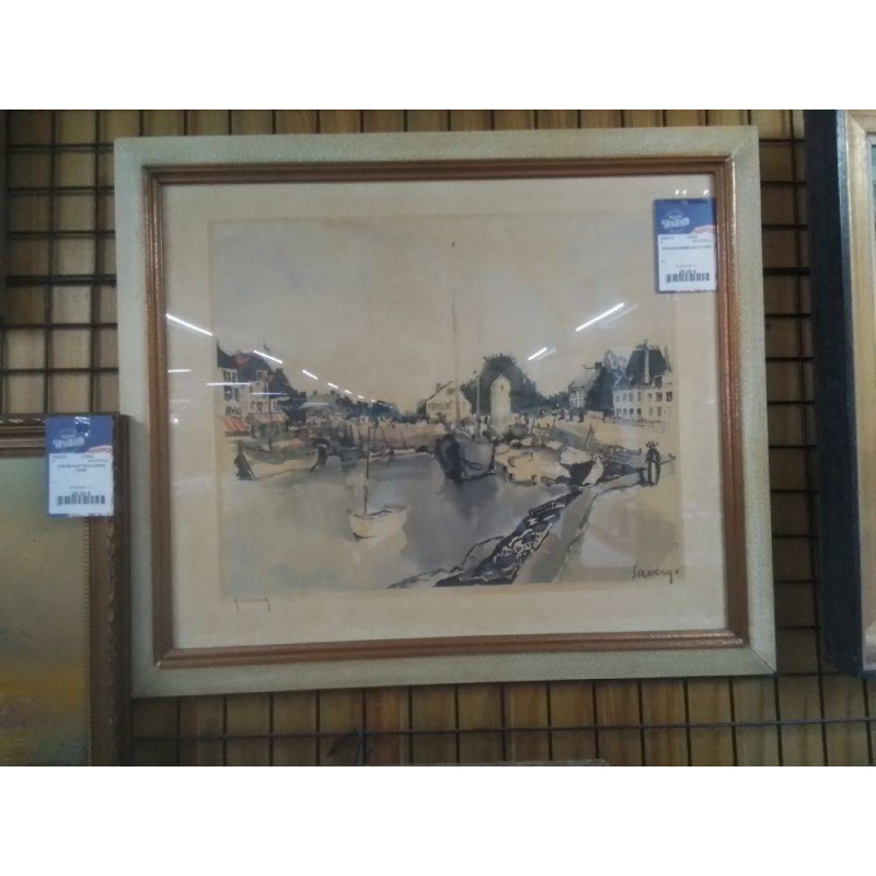 GRAVURE HEBBELINCKX PORT