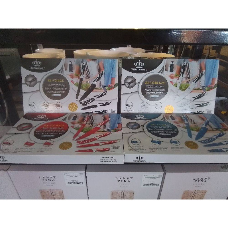 SET DE 6 COUTEAUX ROYAL SWISS ETAT NEUF