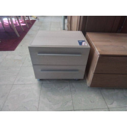 CHEVET 2 TIROIRS AGGLO